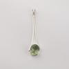 Green Amethyst Gemstone 925 Sterling Silver Handmade Jewelry Designer Pendant 1.79" For Gift PP-69-20