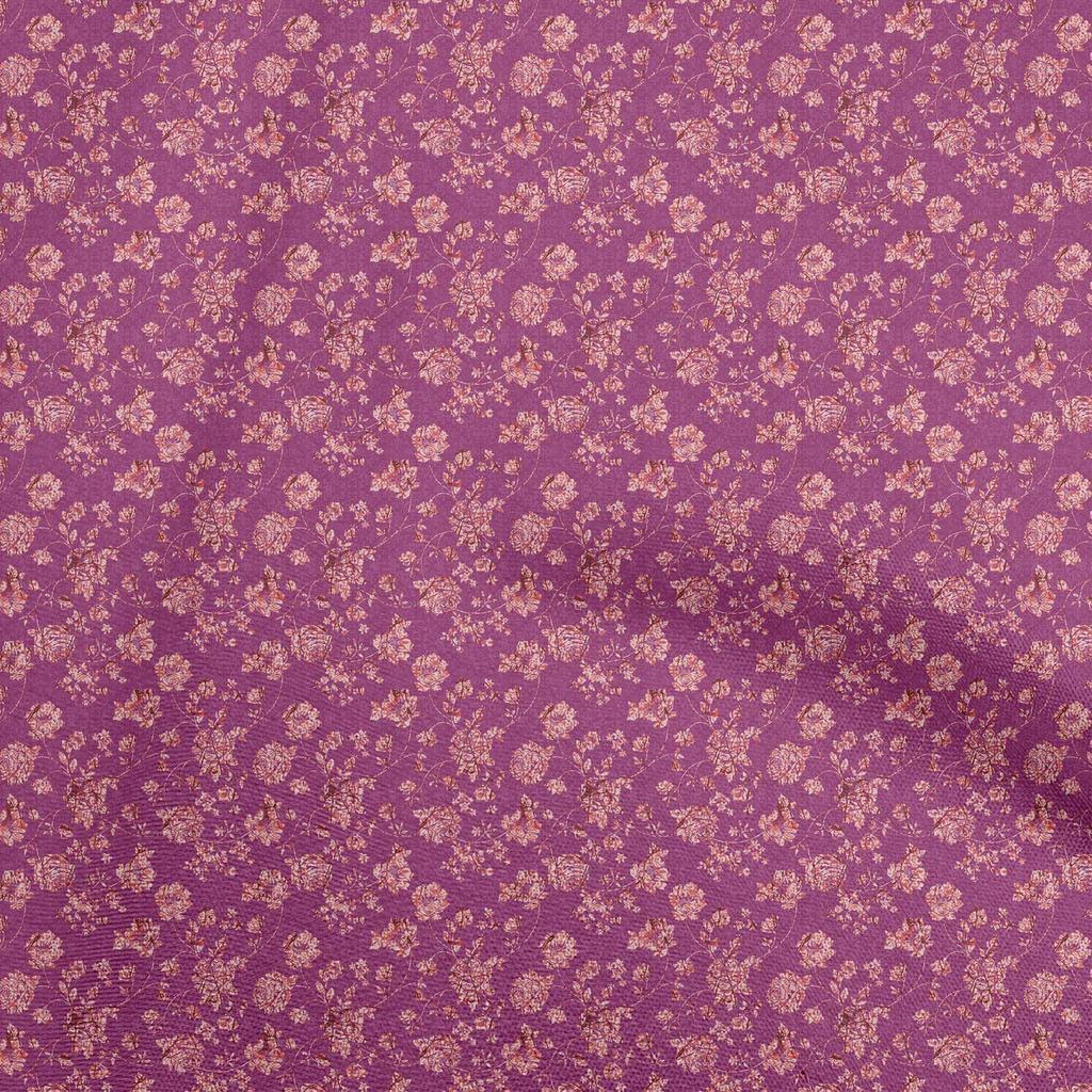 oneOone Cotton Flex Brown Fabric Batik Diy Clothing Quilting Fabric Print Fabric By Yard 40 Inch