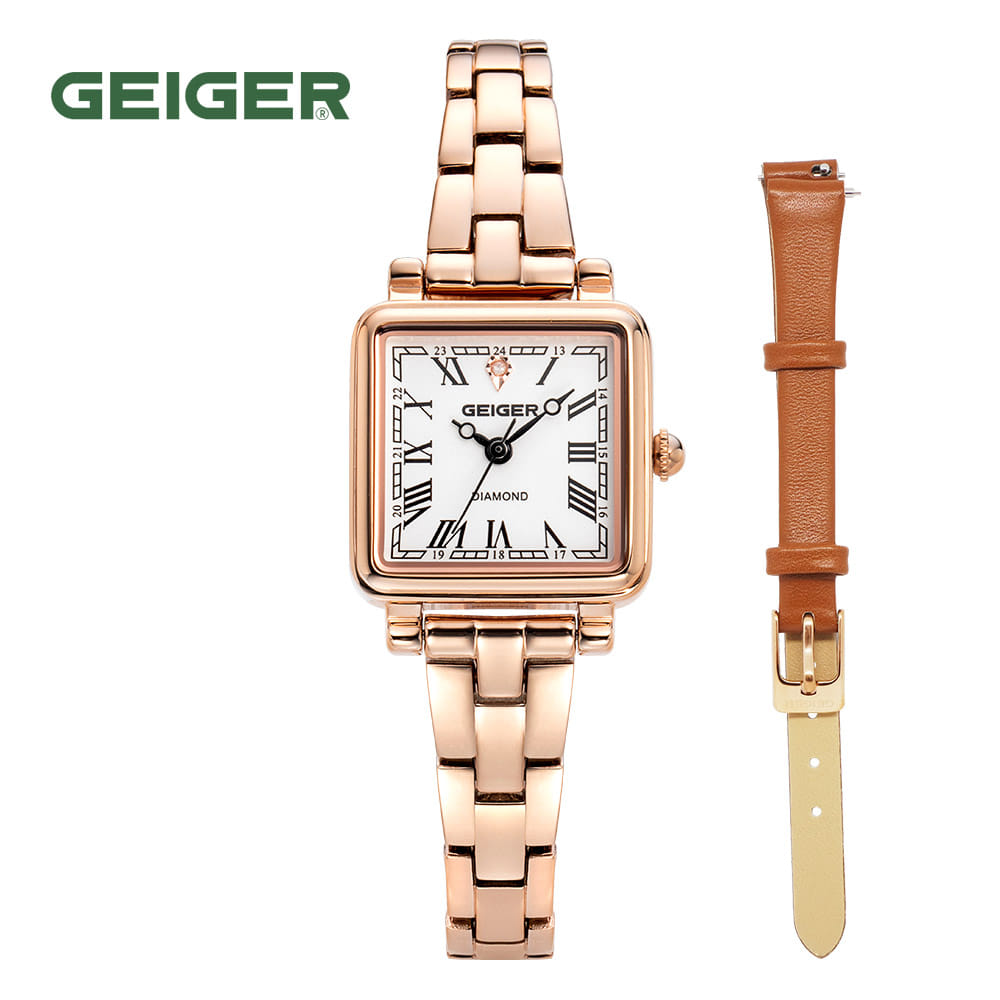 

Geiger GE1217RG Женские Металлические Часы 22x22мм