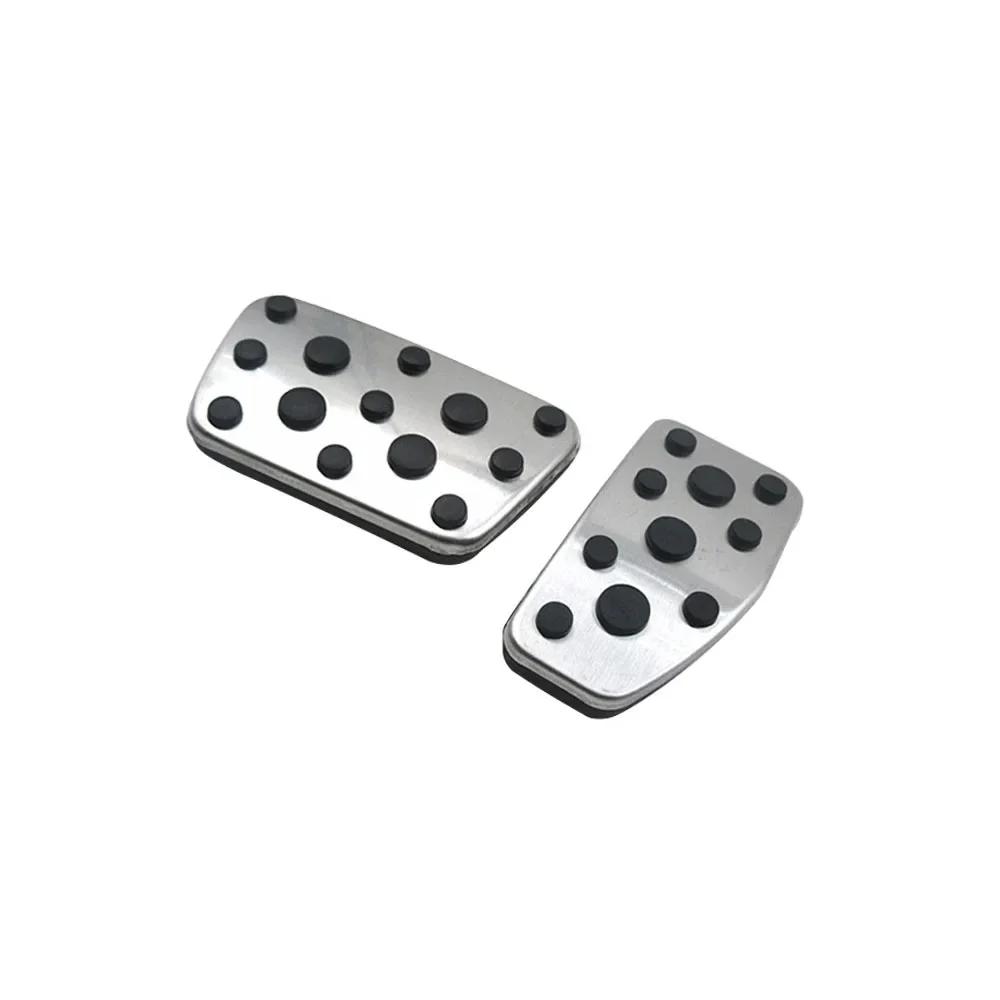 Car Foot Pedals For Lexus LX Toyota Land Cruiser J200 2008 ~ 2024 Accelerator Non-slip Fuel Brake No Drilling Alloy Covers Parts