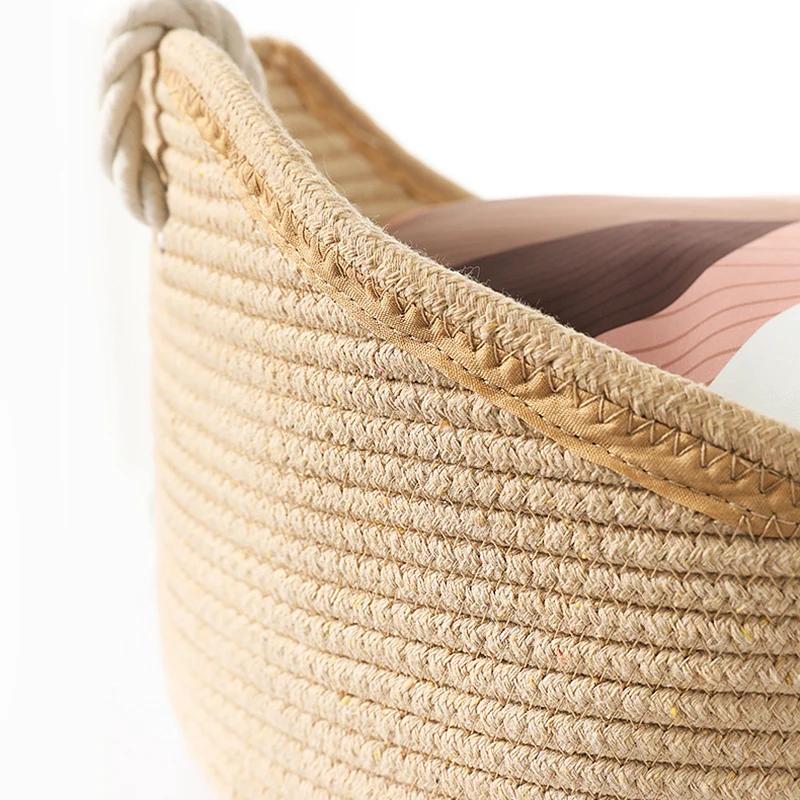 Cuccia per gatti in rattan realizzata a mano, cuccia per cuccioli, nido estivo fresco intrecciato per gatti, tappetino tiragraffi, cuscino per gatti
