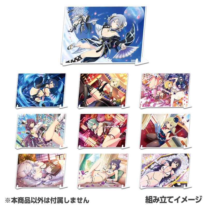 Shinobi Master Senran Kagura NEW LINK Visual Acrylic Plate Yukimi Breast Festival (Twin 2)