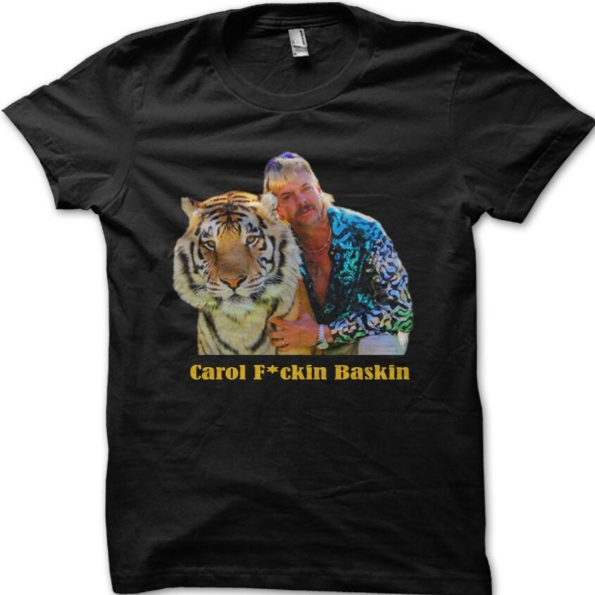 Joe Exotic Tiger King Carol F*ckin Baskin funny printed t-shirt 9023 M