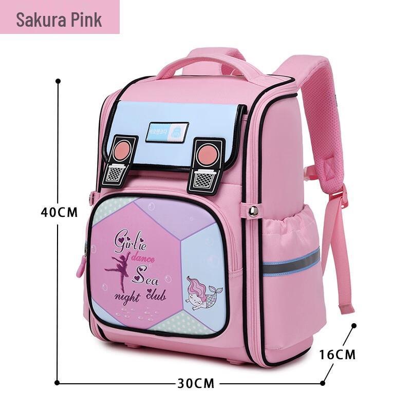 SAIERNA British Style Unicorn School Backpack Elementary (Grades 3-6)