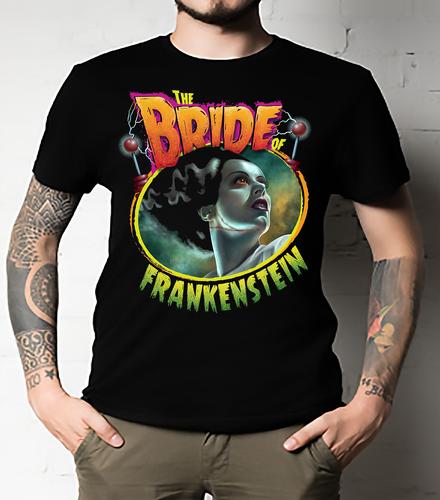 The Bride of Frankenstein Classic T-Shirt UNISEX ALL SIZE S разноцветный