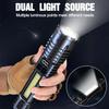 2 Pack Rechargeable LED Flashlights High Lumens Super Bright Flashlight with 5 Modes Waterproof Zoomable Powerful Torches