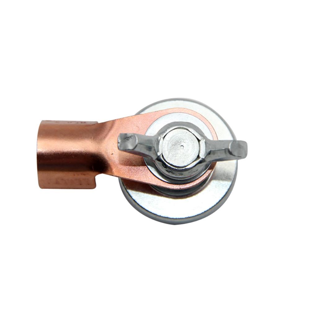 Mini 300A magnetic grounding head ground device weld machine magnet ground wire clamp welding tool accessories