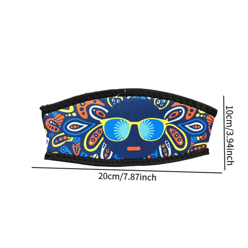 Neoprene Diving Strap Cover Mask Straps Hair Protective Wrap for Men And Women Diving Snorkeling Swimming
