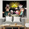 Gravity Falls Print Tapestry, Lightweight Wall Hanging, for Bedroom, Dorm, Living Room, Home Art Decor, Birthday Christmas Gift for Friends