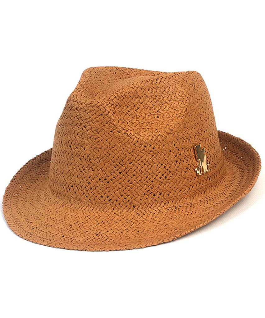 Yunibeosyeolkemiseuteuli Bu Swing Simple Brown Fedora Summer Hat