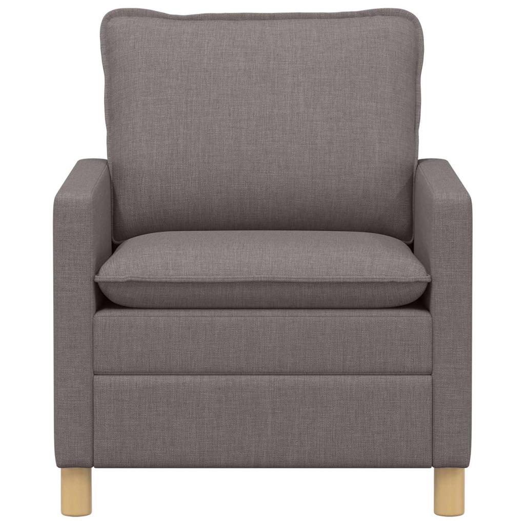Taupe Sofa 76 X 81 X 87.5 Cm Fabric