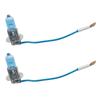 2 Pack H3 24V 100W Halogen Headlamp Fog Light Bulb, White