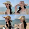 Summer Straw Hat For Women Large Brim Sun Protection Sun Hat With Breathable Design For Beach And Outdoors