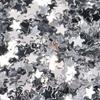 3pc Tiny Star Glitter Nail Flake Golden Silvery Black Small Pentagram Nail Seqiuns Kawaii Korean DIY Manicure Accessories