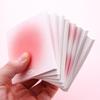 Blush Gradient Memo Pad - Non-Adhesive Sticky Note Strips for Students & Journals