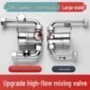 Yumao U-shaped 304 Stainless Steel Cold Water Mixing Valve