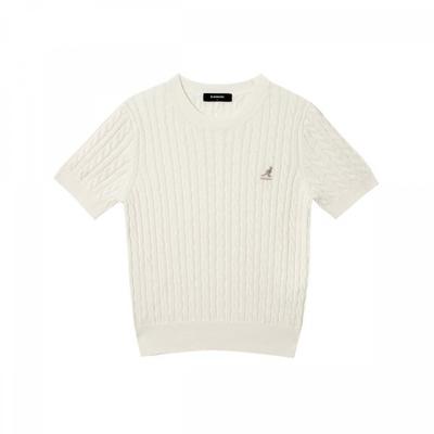 Women S Cable Knit Cream 1916