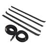 4PCS Car Window Weatherstrip+2 Seals For GMC C1500 C2500 C3500 K1500 K2500 K3500