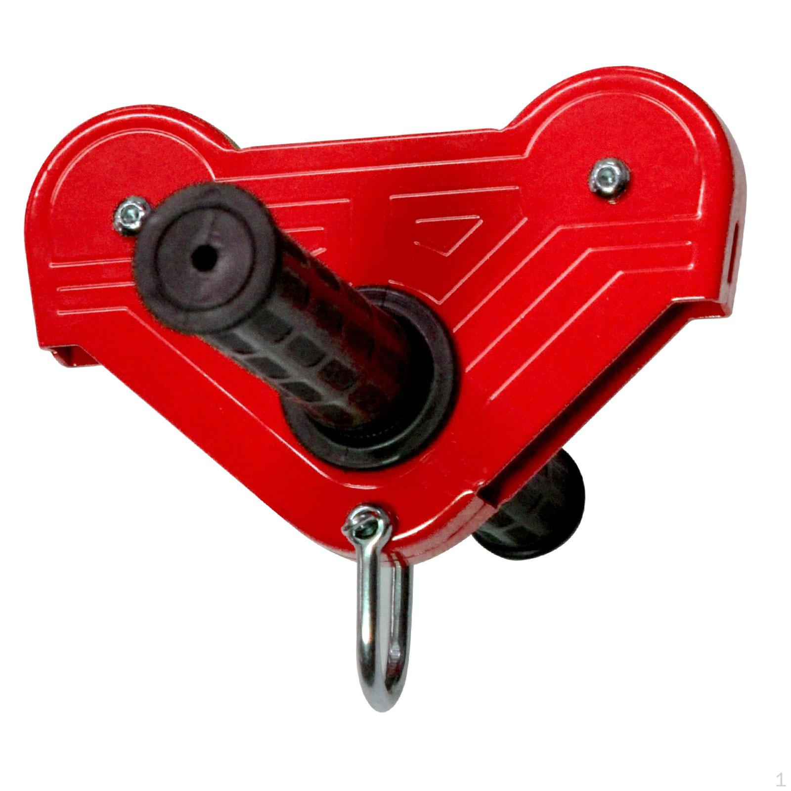 

Детский комплект для установки зиплайна с веревочной ручкой и наружным блоком для развлечений на заднем дворе красный