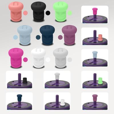 1 Stück Tragbare Magnetische Saugstrohhalm-Kappe Trink-Staubstopfen Spitzenabdeckung Wiederverwendbare Silikon-Staubkappen Wasserflaschen-Zubehör