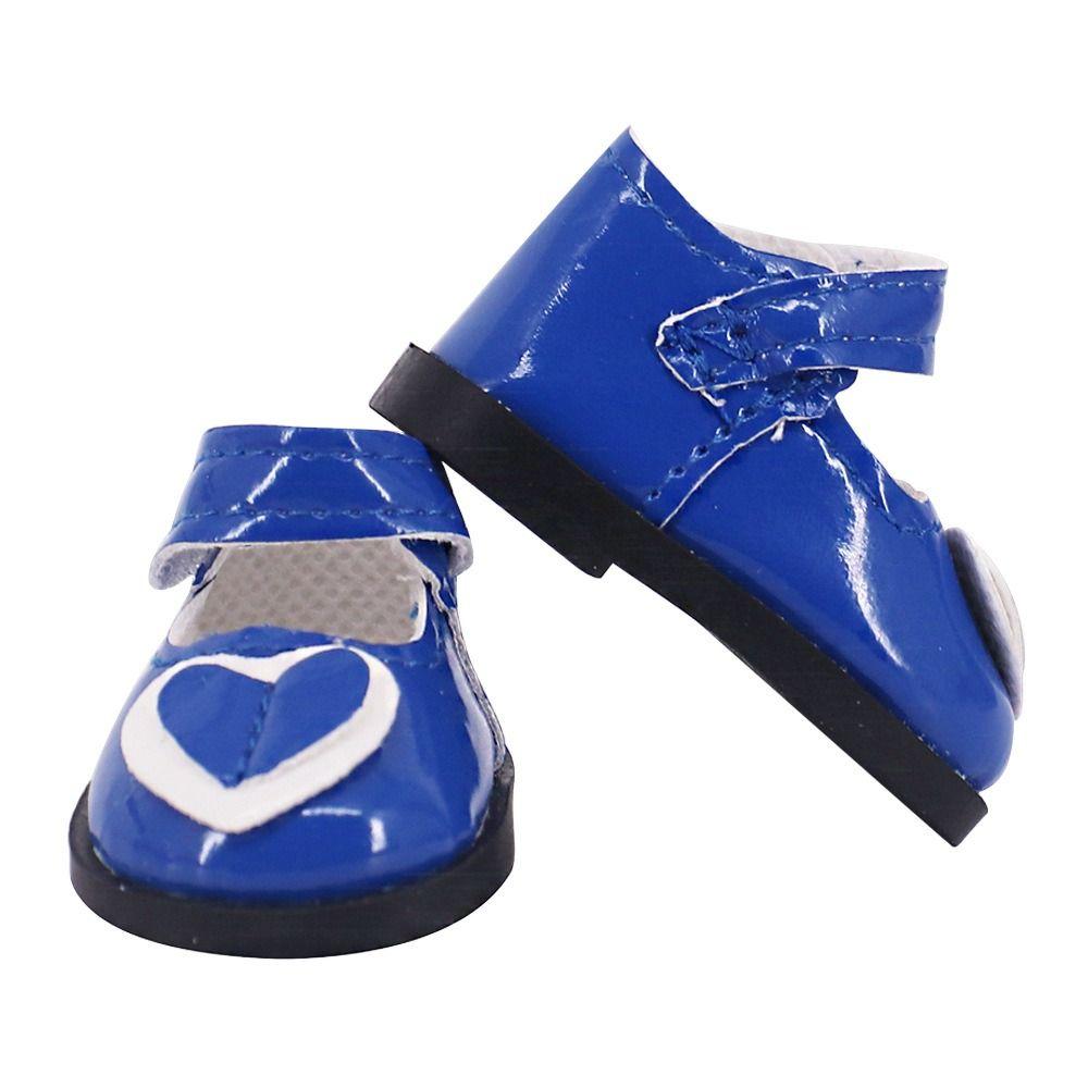 5CM 20cm Cotton Doll Shoe Shoes Doll Butterfly Princess Shoes Mini Doll Leather Boots  Clay Dolls