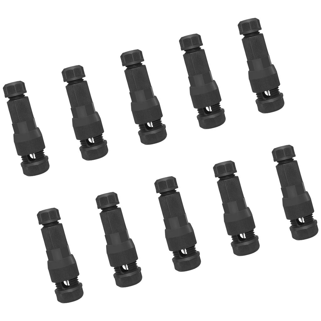 10Pcs Quick Piercing Connector Low Voltage Wire Connector Waterproof Crimp Wiring Terminal Quick Puncture Connector