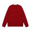 Couple's Embroidered Knitted Sweater Round Neck Men's Pullover Long Sleeved New Sweater