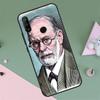 Sigmund Freud For Huawei P40 P20 P30 Lite P60 Pro Nova 10 9 SE 5T 12i 12s 11i Y91 Y90 Y60 Y70 Y72 Y61 Case