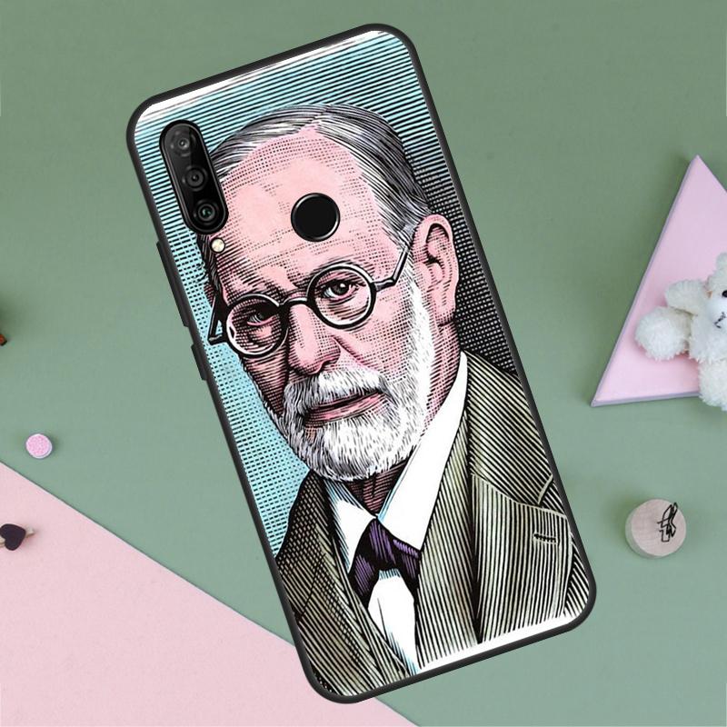 Sigmund Freud For Huawei P40 P20 P30 Lite P60 Pro Nova 10 9 SE 5T 12i 12s 11i Y91 Y90 Y60 Y70 Y72 Y61 Case