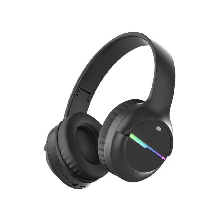 Gaming Headphones With 8H Battery Function Clear Auditory Wireless Foldable Earphones For Office Travel