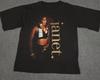Janet Jackson Mens Black 1995 Tour T-Shirt Size S-5XL Unisex T-Shirt