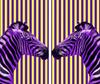 Szklana Deska Do Krojenia 2X 30X52 Zebra