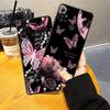 Phone Cover Case for Motorola Moto G53 G30 G60s G71 Edge 20 Pro 30 Lite G22 Edge40 G50 G32 G51 G73 G52 Simple Butterfly