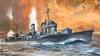 Pit Road Skywave Series Japanese Navy Destroyer Fubuki Plastic Model W240 Molded Color 1/700