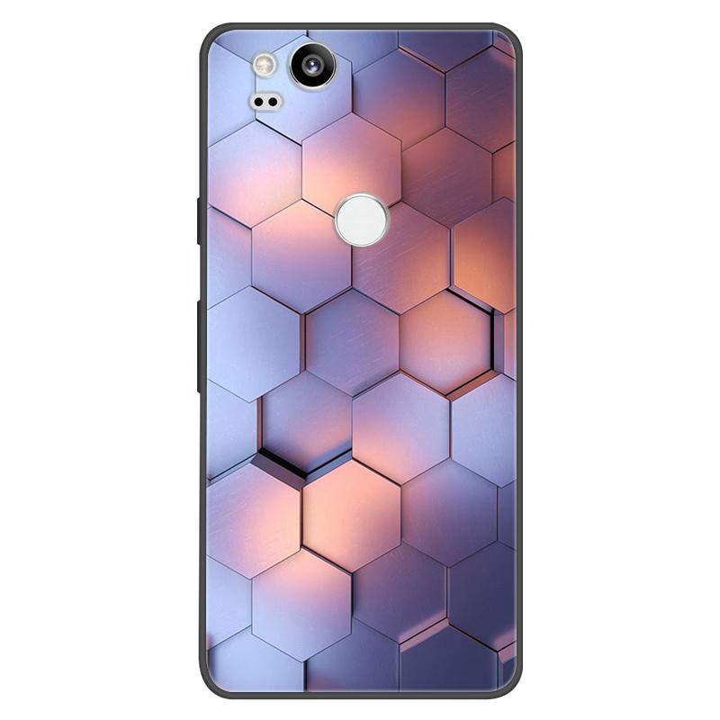 For Google Pixel 2 Case Soft Black Silicone Bumper Butterfly Phone Cover for Googe Pixel2 2XL Pixel2XL 2 Cases Fundas Coque