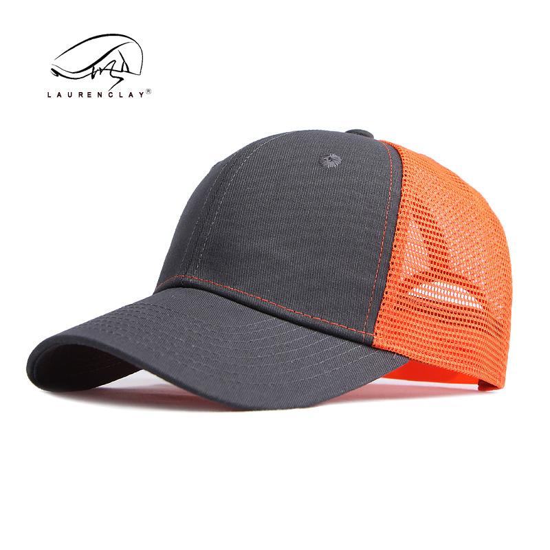 Hat Men's Spring Summer Simple Personality Splicing Baseball Cap Hard Top Women's Sunscreen Shade Sun Hat Mesh Cap Cap