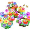 Flower Arrangement Toys Interconnecting Blocks Toys Building Garden Game Growing Flower Blocks