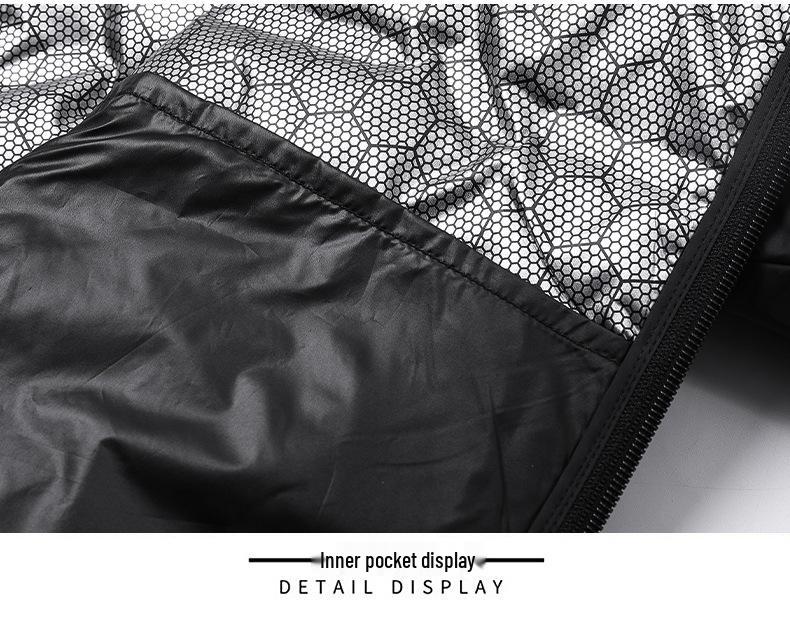 Lightweight Graphene Down Jacket for Men and Women - 80% Duck Down, Stand Collar, Autumn/Winter.