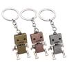 Robot Keychain Pendant Lightweight Metal Keychain Creative Movable Arm And Leg Robot Keychain Fun Keychains Accessories Gifts