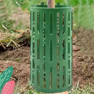 5 Pcs Tree Protector Cover Flexible Interlocking Plastic Trunk Guard Hollow Expandable Tree Wrap for Animals Proof