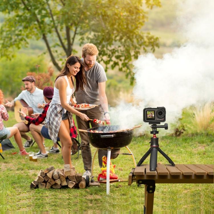 Pentru DJI Osmo Action 5 Pro / 4 / 3 PULUZ Suport de extensie cu eliberare rapidă magnetică (Negru)