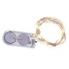 12PCS Fairy String Lights Waterproof Battery Operated LED Warm Light Copper Wire Fairy Lights 6.6ft 20 Lights