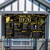 BEPAN 50th Birthday Black Gold Party Decoration, Back In 1976 Banner 50 Year Old Birthday Party Poster Supplies Vintage 1976 Backdrop