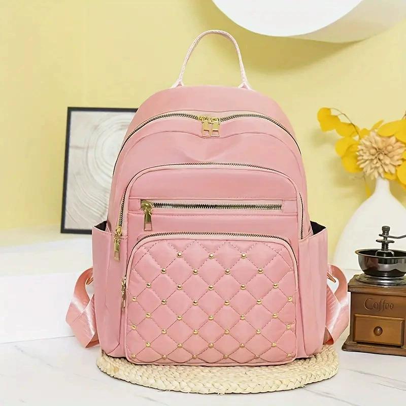 Fashion Bagpack Women Nylon Backpacks Big Travel Back Pack Large School Bags Girls Shoulder Bag