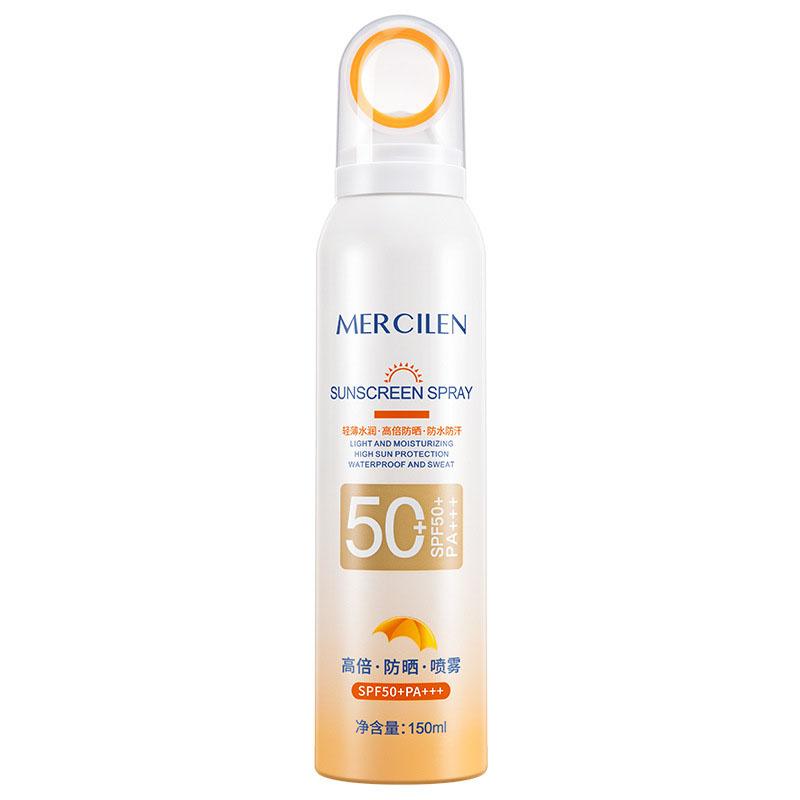 

MERCILEN 150 мл солнцезащитный спрей SPF50+PA+++универсальная летняя изоляция и защита от УФ-излучения