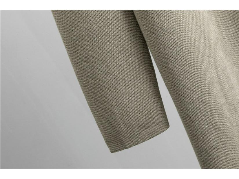 Spring & Autumn Knitted Suit: Sleeveless Vest, Cardigan, and Pants Set.