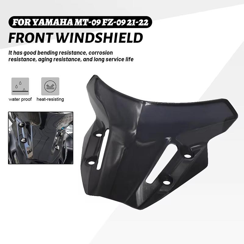 Fit For YAMAHA MT-09 2025 2025 2025 Motorcycle Accessories Windshield Windscreen Wind Screen MT09 MT 09 Mt09