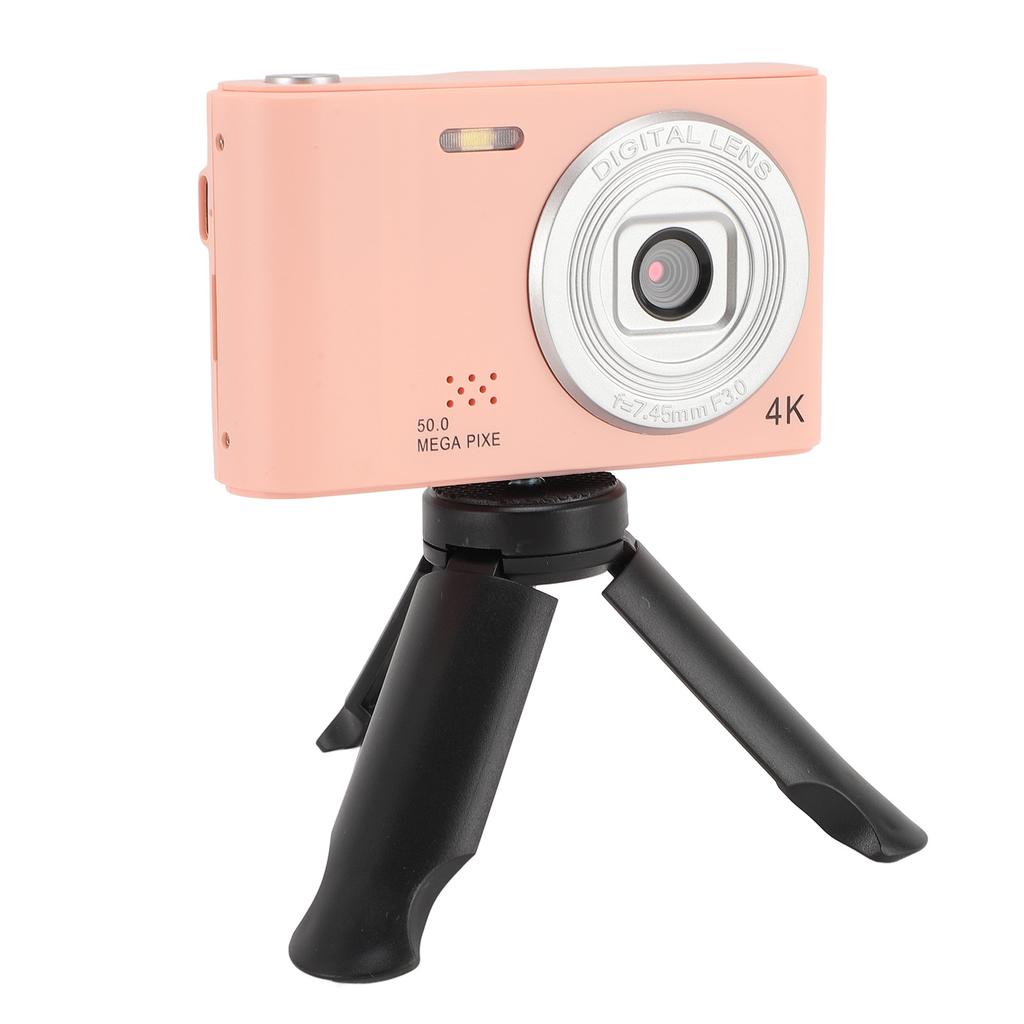 Digital Camera with Front and Rr Dual Lenses 50MP HD 2.4 Inch   Screen Autofocus ket Compact Travel Camera for