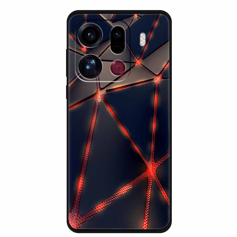 Luxus Hülle für OPPO Find X9 Pro 5G Weiches Silikon Schutz Stoßfest Handy Rückseite für OPPO Find X9 Pro 6.78" TPU Schalen