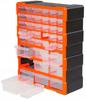 Plastic Workshop Organizer with 39 Drawers, Wall-mounted, 485x385 Cm